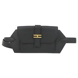 Hermès Sac banane Hermes Elan Pocket S Noir