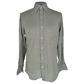 Camicia abbottonata a quadri Tom Ford in cotone multicolore Multicolore