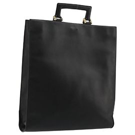 Gucci Vintage tote Leather Black
