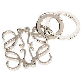 Loewe Anagram Charm Keyring Silvery