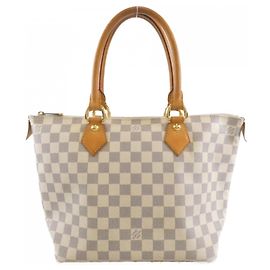 Borsa Louis Vuitton Damier Azur Saleya PM Blu Altro