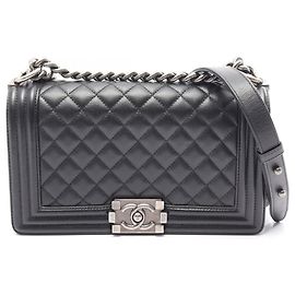Borsa Chanel Boy a Spalla Nero