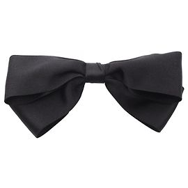 Barrette accessoire cheveux ruban noir Chanel Noir