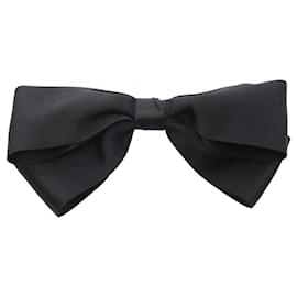 Barrette accessorio per capelli con nastro nero Chanel Nero