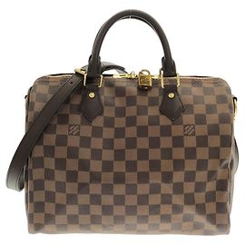 Bolsa Boston Louis Vuitton Damier Speedy Bandoulière Damier ebene