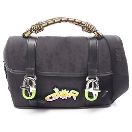 Christian Dior x Lewis Hamilton Hit the Road Messenger Bag Black Multiple colors