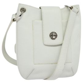Bulgari Bvlgari Vintage Leather Weiß