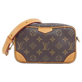 Cartera Monogram Archive Trocadero de Louis Vuitton Castaño