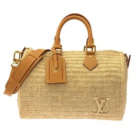 Borsa Boston Louis Vuitton Speedy Bandoulière Marrone