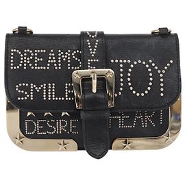 Valentino Garavani Chain Flap Leather Small Nero