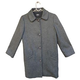 Apc Casaco A.P.C. de lã cinza Cinza