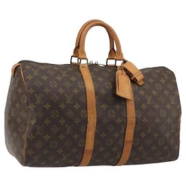 Louis Vuitton Keepall Monogram Canvas 45 Marrom