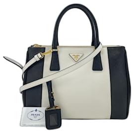 Prada White Leather Handbag White