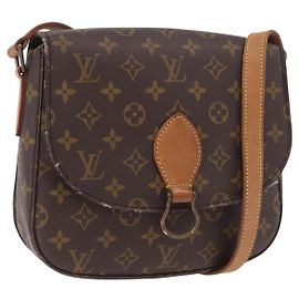 LOUIS VUITTON Monogram Saint Cloud GM Shoulder Bag M51242 LV Auth ep15077 Monogram