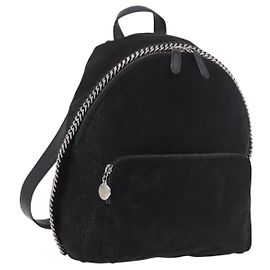 Autre Marque Rucksack Stella MacCartney Polyester Schwarz Silber Auth bs35920 Schwarz Silber