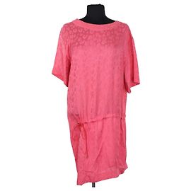 Robe Louis Vuitton rose en viscose Rose