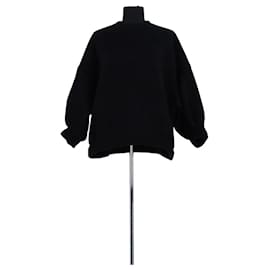 Heimstone Wollpullover schwarz Schwarz
