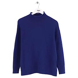 Pull en cachemire bleu Eric Bompard S Bleu