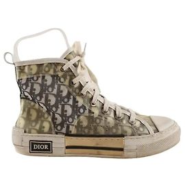 Baskets B23 blanches Dior Blanc
