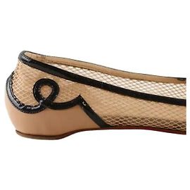 Christian Louboutin Sapatilhas bege Bege