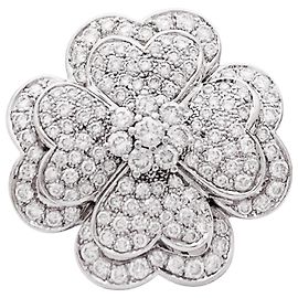 Autre Marque „Trèfle“-Ring, Weißgold, Diamanten. Andere
