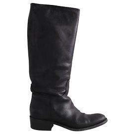 Bruno Magli Agl leather boots black Black