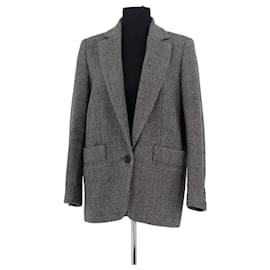 Ba&Sh Anthracite wool blazer Dark grey