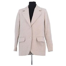 Blazer de lã bege Ba&Sh Bege