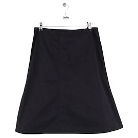 Gonna Miu Miu in cotone nera Nero