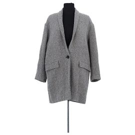 Isabel Marant Etoile Anthracite Coat Dark grey