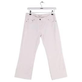 Céline Vaqueros de corte recto blancos Blanco