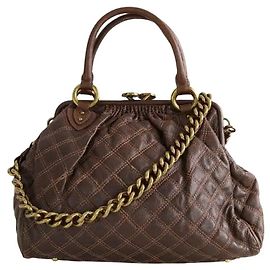 Bolsa Marc Jacobs de couro marrom Marrom