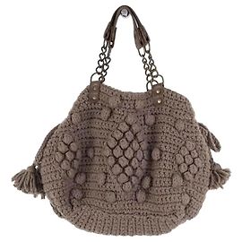 Cabas en coton gris Gerard Darel Gris