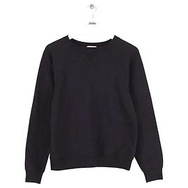 Saint Laurent Sweatshirt aus Baumwolle schwarz Schwarz