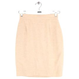 Thierry Mugler Beiger Rock Beige