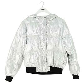 Maje Steppjacke Silber Silber