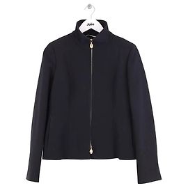 Max Mara Jacke Schwarz Schwarz