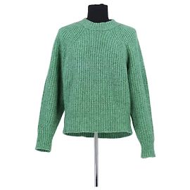 Isabel Marant Grüner Baumwollpullover Grün