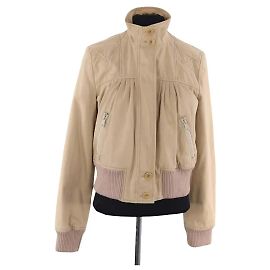 See by Chloé Khaki Cotton Jacket Khaki