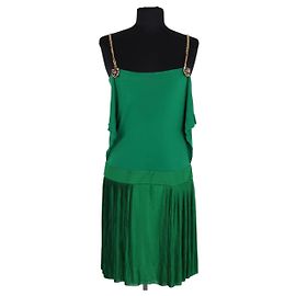 Vestido Gucci de viscosa verde XS Verde