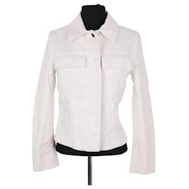 Chaqueta Gucci de algodón blanco Blanco