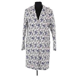 Abrigo peacoat Claudie Pierlot de algodón blanco Blanco