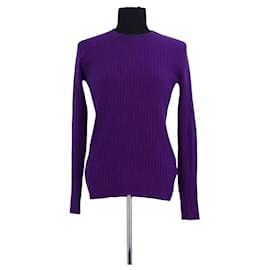 Autre Marque Pull en cachemire violet Violet