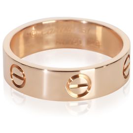 Cartier Rose Gold  Love Ring Other