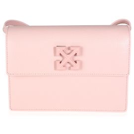 Off White Borsa a tracolla Jitney 2.0 in pelle Saffiano rosa Off-White Rosa