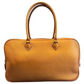 Hermès Metallic Gold Plume Elan 28 Handbag Other