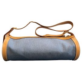 Bolsa Hermès Doremi 33 em denim e couro de bezerro Outro