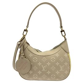 Louis Vuitton Monogram Empreinte Bagatelle Schultertasche Beige