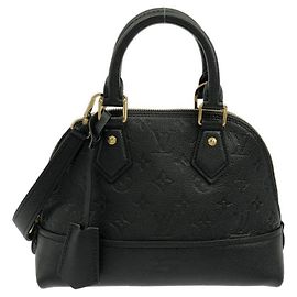 Borsa Louis Vuitton Monogram Empreinte Neo Alma BB Nero