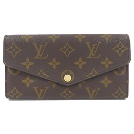 Cartera Sarah Monogram Louis Vuitton Castaño Roja